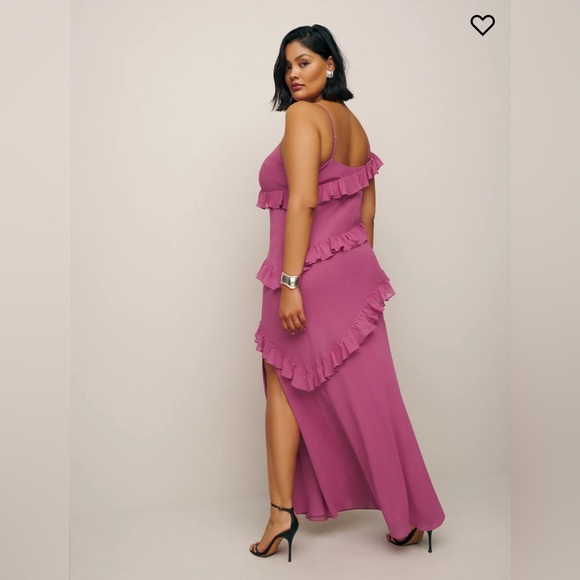 Brand new - Reformation Elysia Dress in size 16. Never worn with tags. - Picture 2 of 4